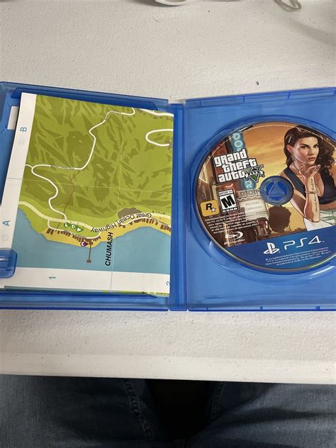 Mavin Ps Gta Grand Theft Auto V Complete With Map Instructions Cib