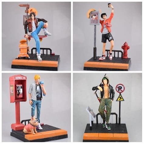 Buy Anzhcz Pcs Set Anime One Piece Monkey D Luffy Roronoa Sanji Ace