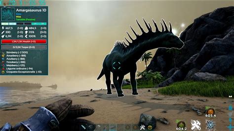 Ark Lost Island Taming Sinomacrops Dinopith Que Amargasaure Youtube