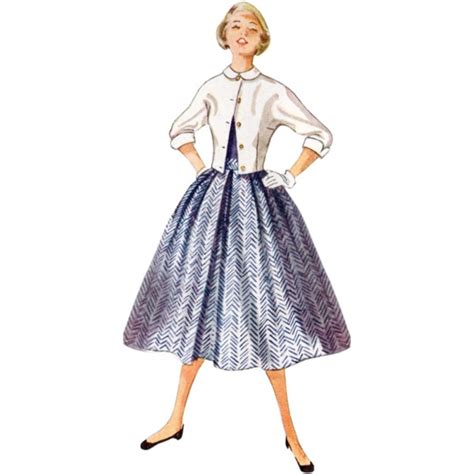 Simplicity Sewing Pattern S9882 Misses Vintage 1950s Retro Skirt And Jacket