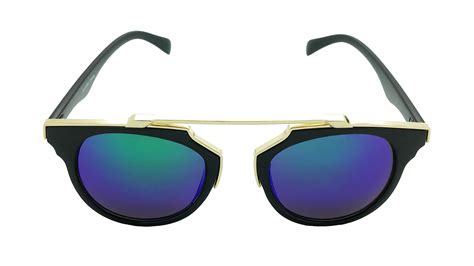 Trendy Cat Eye Sunglasses Shades of Blue - Love Always by Stephanie Diaz