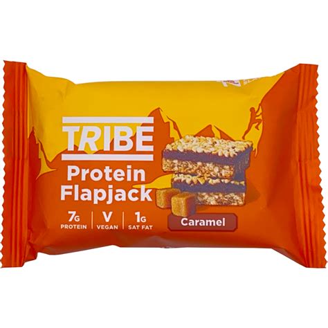 Tribe Protein Flapjack Mit Karamell 50g Online Kaufen Vegane Schoki