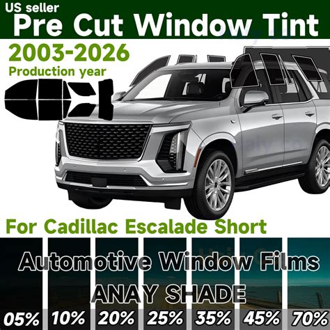 precut window tint car  cadillac escalade short   auto sun