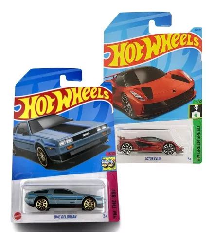 Kit X Carrinhos Hot Wheels Miniatura Mattel Sortido Mercadolibre