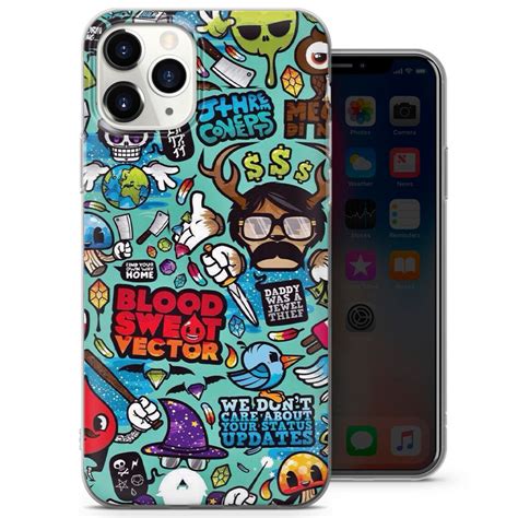 Doodle Phone Case Cover For IPhone 7 8 XS XR 11PRO Samsung S10