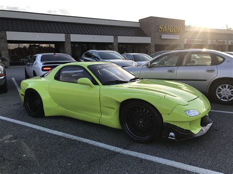 Mazda RX7 FD3 with Rocket Bunny kit : r/AwesomeCarMods