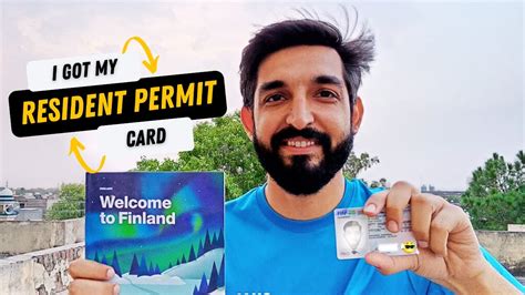 Finland Residence Permit Card Finland Student Visa Youtube