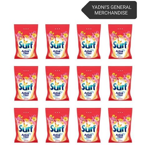 Surf Powder Detergent Cherry Blossom With Active Clean Technology Pcs