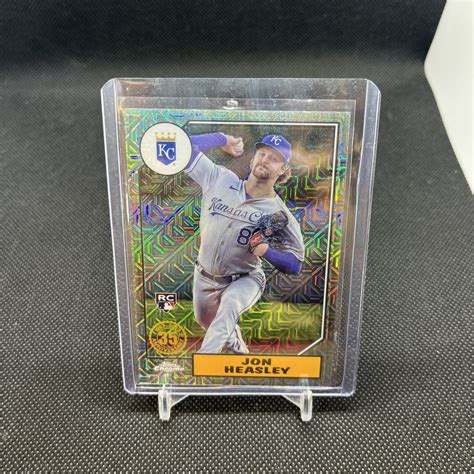 Jon Heasley Topps Series Chrome Refractor Royals Ebay