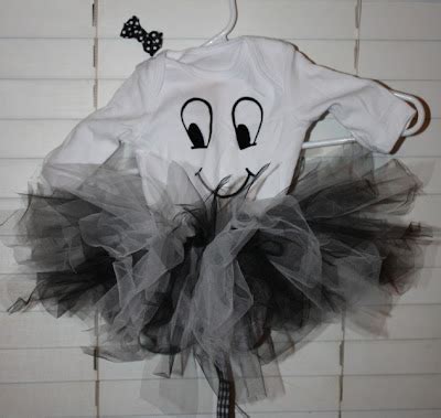 Christy Robbins: Halloween-Ghost: Boo Tutu Costume