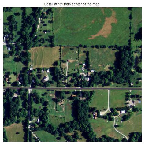 Aerial Photography Map of Caney, KS Kansas