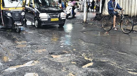 Bmc Fills Each Pothole ‘at Least Eight Times A Month Say Mumbai