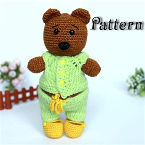 Crochet Bear Pattern Toy Inspire Uplift