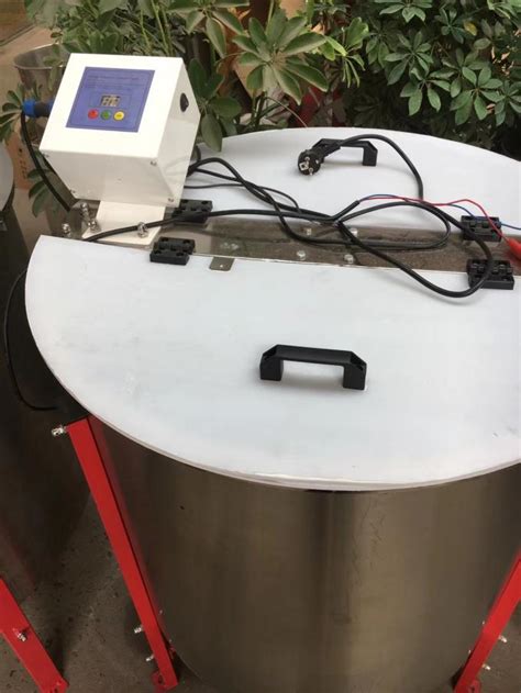 6 Frame Bee Radial Honey Processing Extraction Machine Beekeeping Electric Motor Stainless Steel