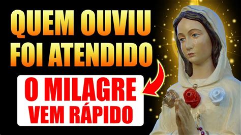 INFALÍVEL ORAÇÃO A NOSSA SENHORA DOS MILAGRES RECEBA SEU MILAGRE