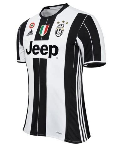 Maglia Authentic Juve Home 16 17 Colore Bianco Nero Adidas SportIT