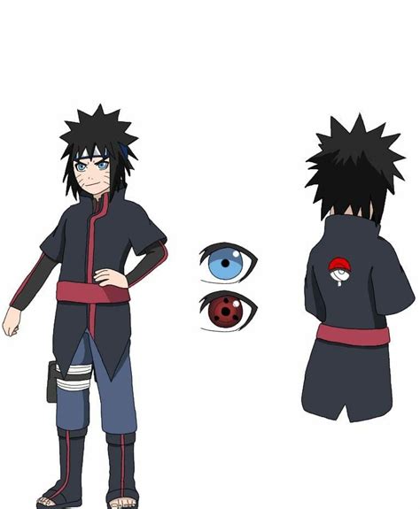 Menma Uzumaki Uchiha New Design Png