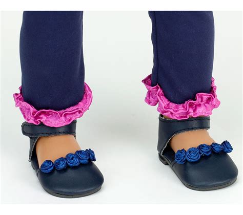 Poupée Brunette Avec Pois à Polka Legging Sous vêtements Chaussures BUT