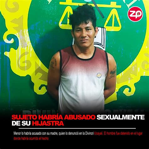 Sujeto Habría Abusado Sexualmente De Su Hijastra