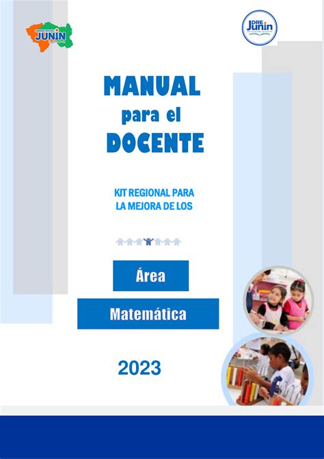 Manual Para El Docente Matematica Primaria Manual Para El Docente