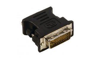 Adaptador Dvi Vga Dvi I Pines Macho Vga Hembra Negro Djmania