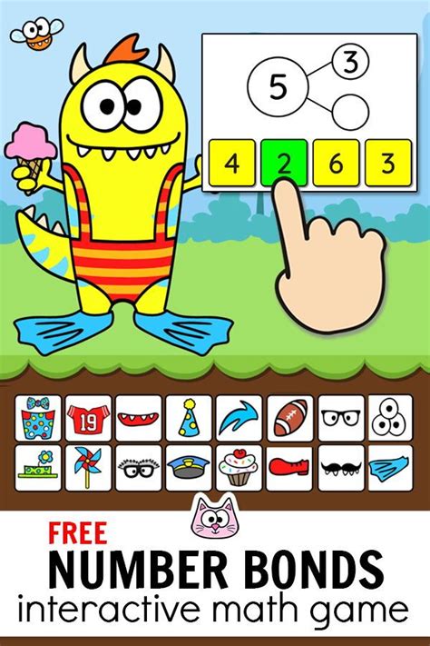 FREE! Practice number bonds to 10 using this engaging Monster Dress-Up
