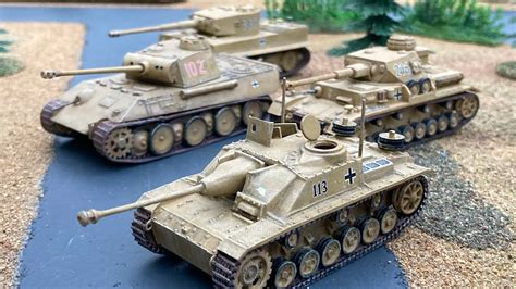 Airfix 1 76 HO OO Panzers German Military Model Kits YouTube