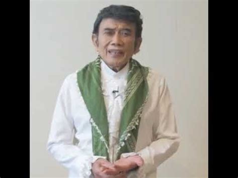 BANG HAJI RHOMA IRAMA MOHON MAAF LAHIR DAN BATIN YouTube