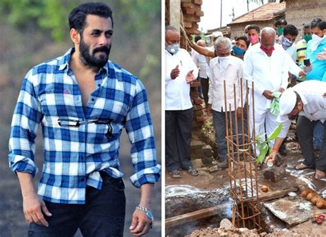 Breaking Salman Khan Keeps His Word Begins Construction Of 70 Houses