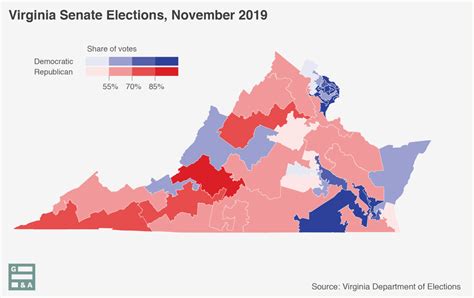 Virginia Political Map 2022 | Virginia Map