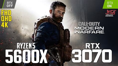 Call Of Duty Modern Warfare 2019 Ryzen 5 5600x RTX 3070 1080p