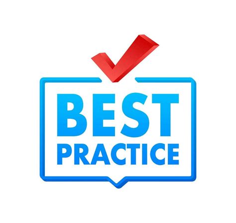 Best Practice Sign Label Vector Stock Illustration 29894090 Vector