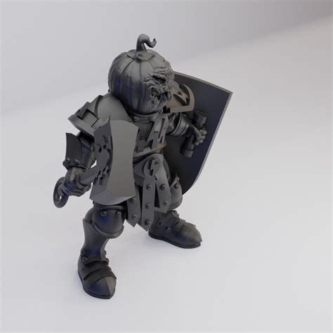 Hot Goblin パンプキンナイト ミニチュア ホットゴブリン ハロウィン 騎士