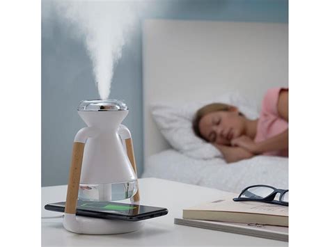 Humidificador Difusor De Aromas E Carregador Sem Fios Em Misvolt