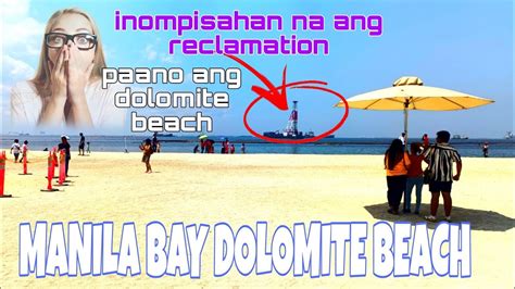 Manila Bay Dolomite Beach Update Today March Youtube