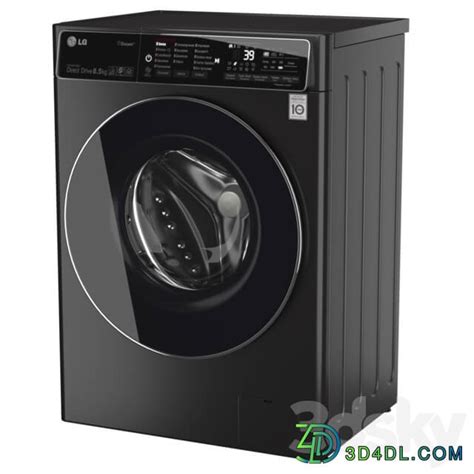 دانلود آبجکت washing machine LG AIDD F2T9GW9P | مرجع دانلود آبجکت ...