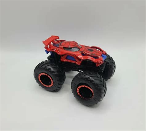 HOT WHEELS SPIDER MAN Marvel 1 64 Scale Monster Truck Mattel Model Collectible 24 99 PicClick UK