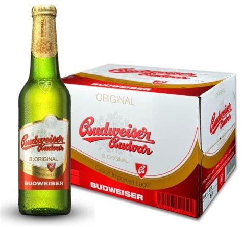 Bia Budweiser Budvar Original 5 Chai 330ml