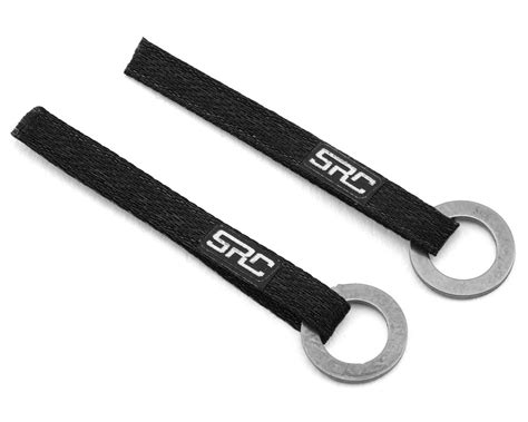 Sideways RC Scale Drift Nylon Tow Sling W Ring Hook Black 2 RC