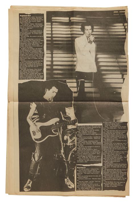 Sex Pistols The Great Rock N Roll Swindle Promotional Poster Rock Roll Books