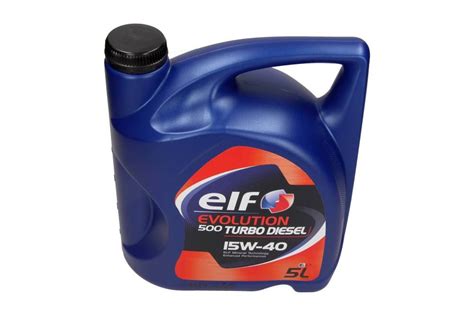OLEJ ELF 15W40 EVO 500 TD 5L. Sprawdź cenę - Sklep motoryzacyjny – M-parts