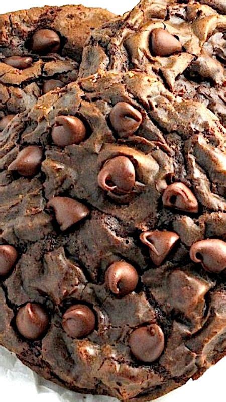 Soft Batch Double Chocolate Fudge Cookies Easy Tasty Recipes