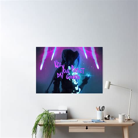 2021 Jinx Arcane Wall Art Poster Canvas - Kaiteez