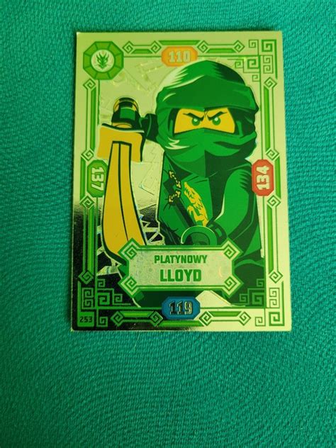 Karta Lego Ninjago Platynowa Lloyd Zabrze Kup Teraz Na