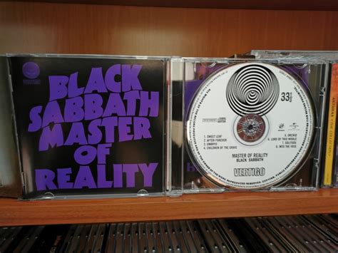 Black Sabbath - Master of Reality CD Photo | Metal Kingdom