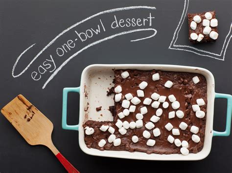 One Bowl Cocoa Brownies Recipe Food Network Kitchen Food Network Customize These Low