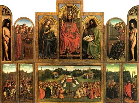 Jan Van Eyck Adoration Of The Lamb