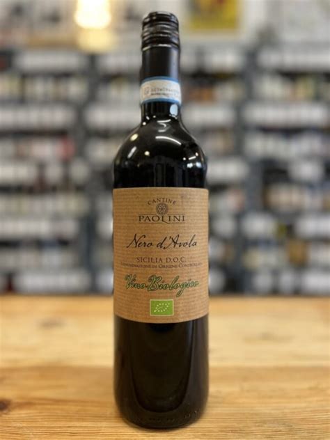 Cantine Paolini Nero D Avola BIO The Stroud Wine Company