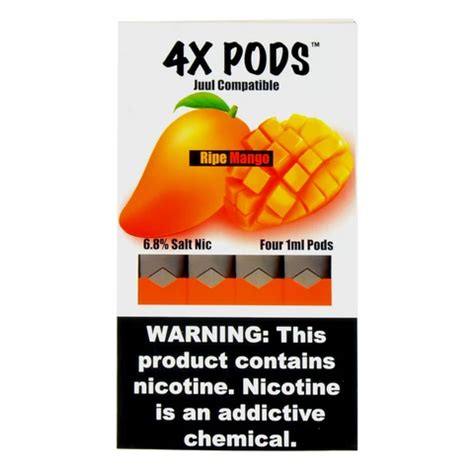 X Ripe Mango Pods Ziip Pods In Stock Compatible Juul Low Price