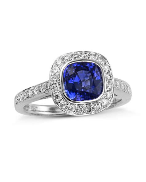 Sapphire And Diamond Ring Turgeon Raine